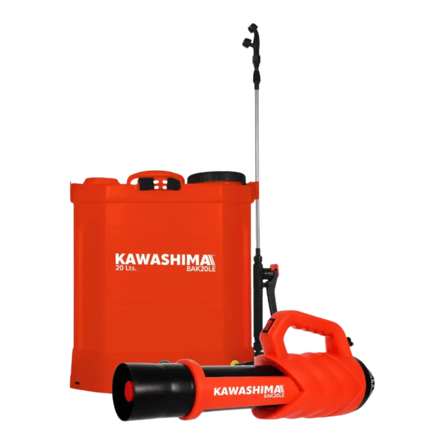 FUMIGADORA eléctrica recargable 20L con bazuca KAWASHIMA BAK20LE