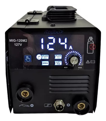 Soldadora Microalambre Sin Gas 120a Redbo MIG120M2