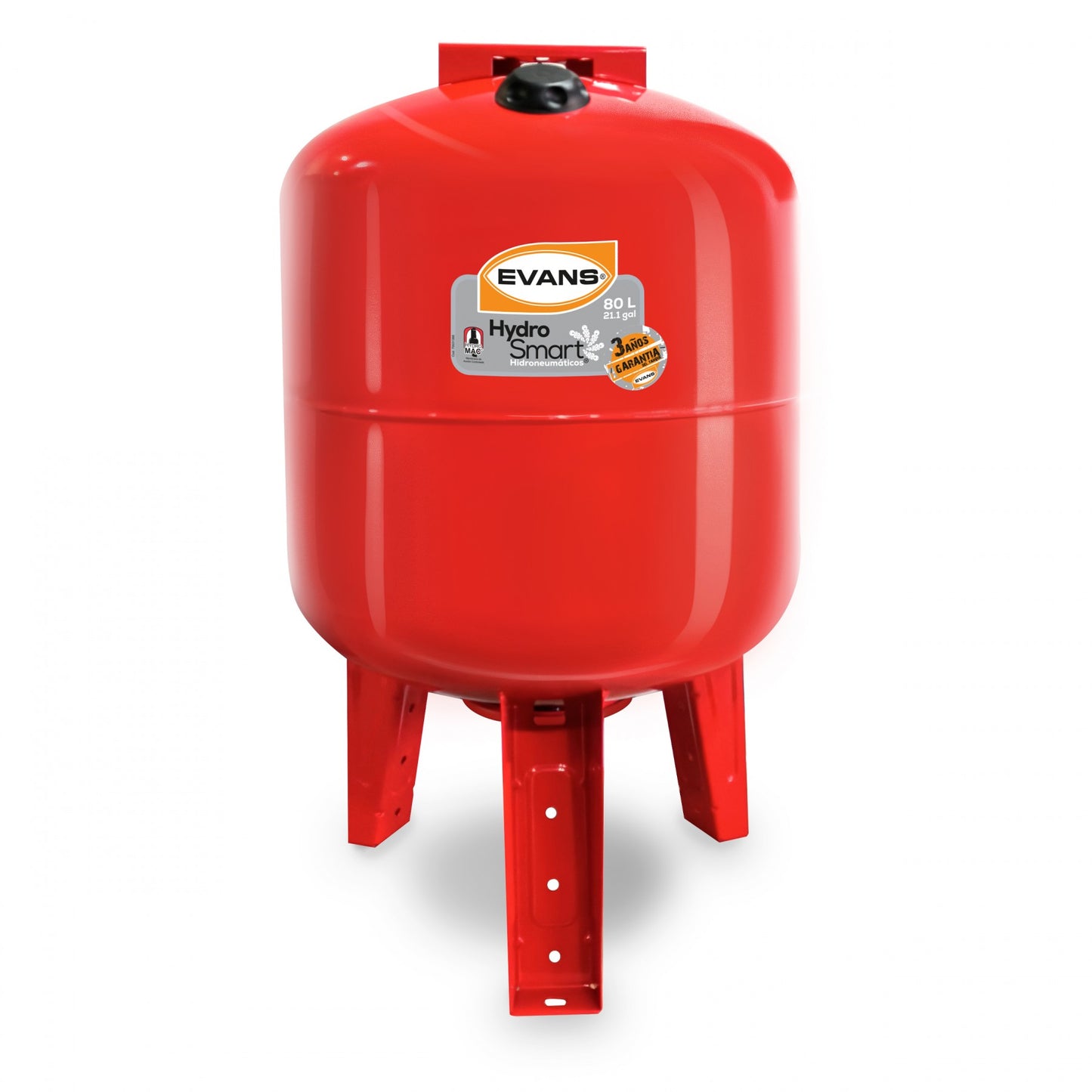 TANQUE HIDRONEUMATICO VERTICAL 80L EVANS EQTHM-080L
