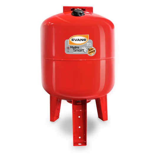TANQUE HIDRONEUMATICO VERTICAL 80L EVANS EQTHM-080L