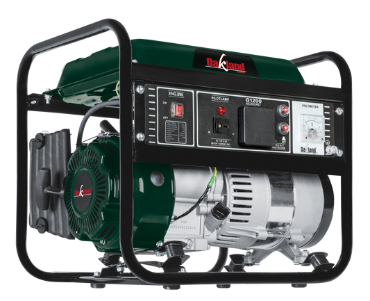 GENERADOR ELECTRICO A GASOLINA 1,200 WATTS  OAKLAND   G-1200