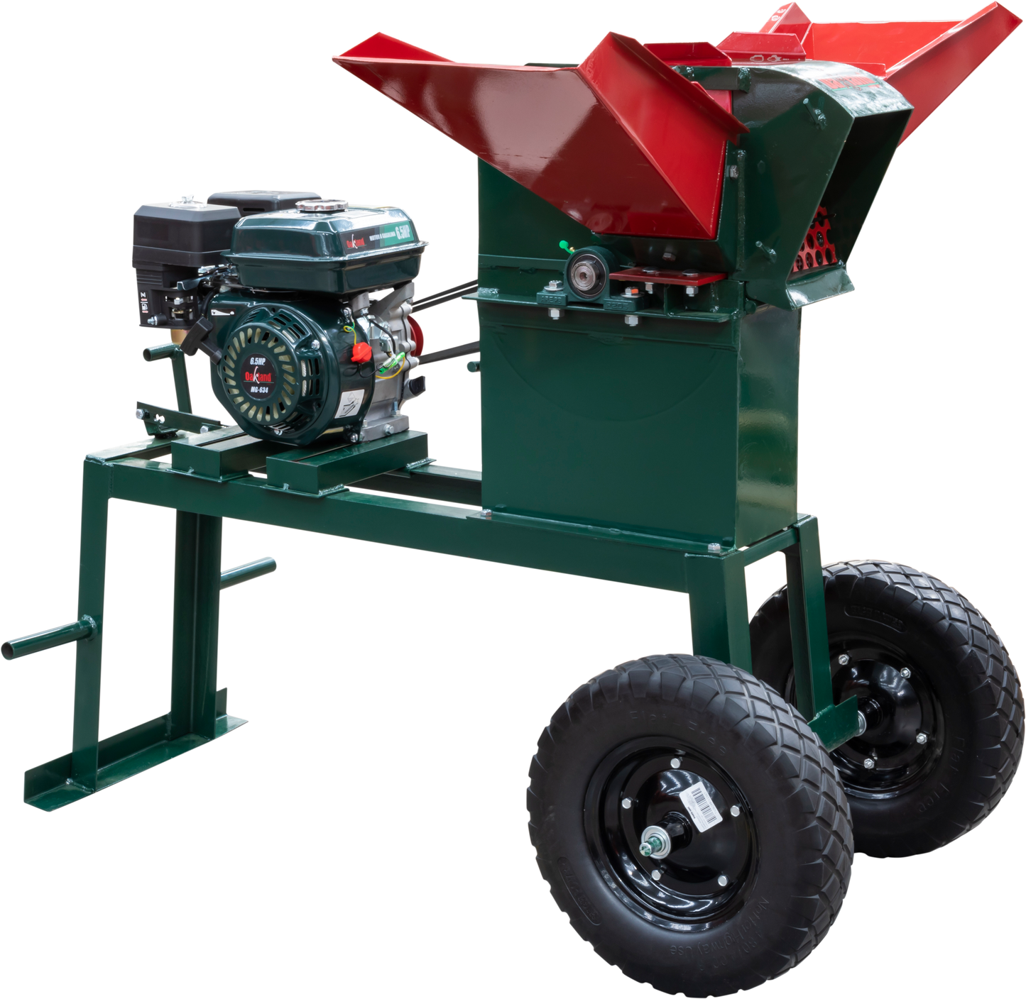PICADORA DE FORRAJE DE 2 TOLVAS 6.5HP MOTOR OAKLAND PF-6520