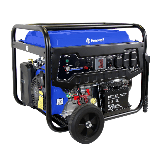 GENERADOR A GASOLINA PORTATIL MARCA ENERWELL 8000 WATTS MODELO:ENERWELL-G8000