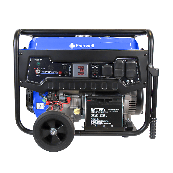 GENERADOR A GASOLINA PORTATIL MARCA ENERWELL 8000 WATTS MODELO:ENERWELL-G8000