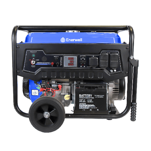 GENERADOR A GASOLINA PORTATIL MARCA ENERWELL 8000 WATTS MODELO:ENERWELL-G8000