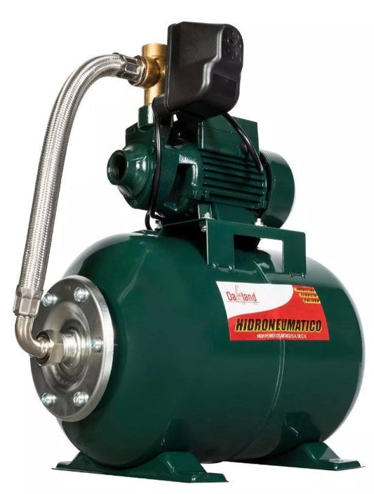 HIDRONEUMATICO 1/2HP 25 LITROS  MARCA OAKLAND USA MODELO: HI-2430