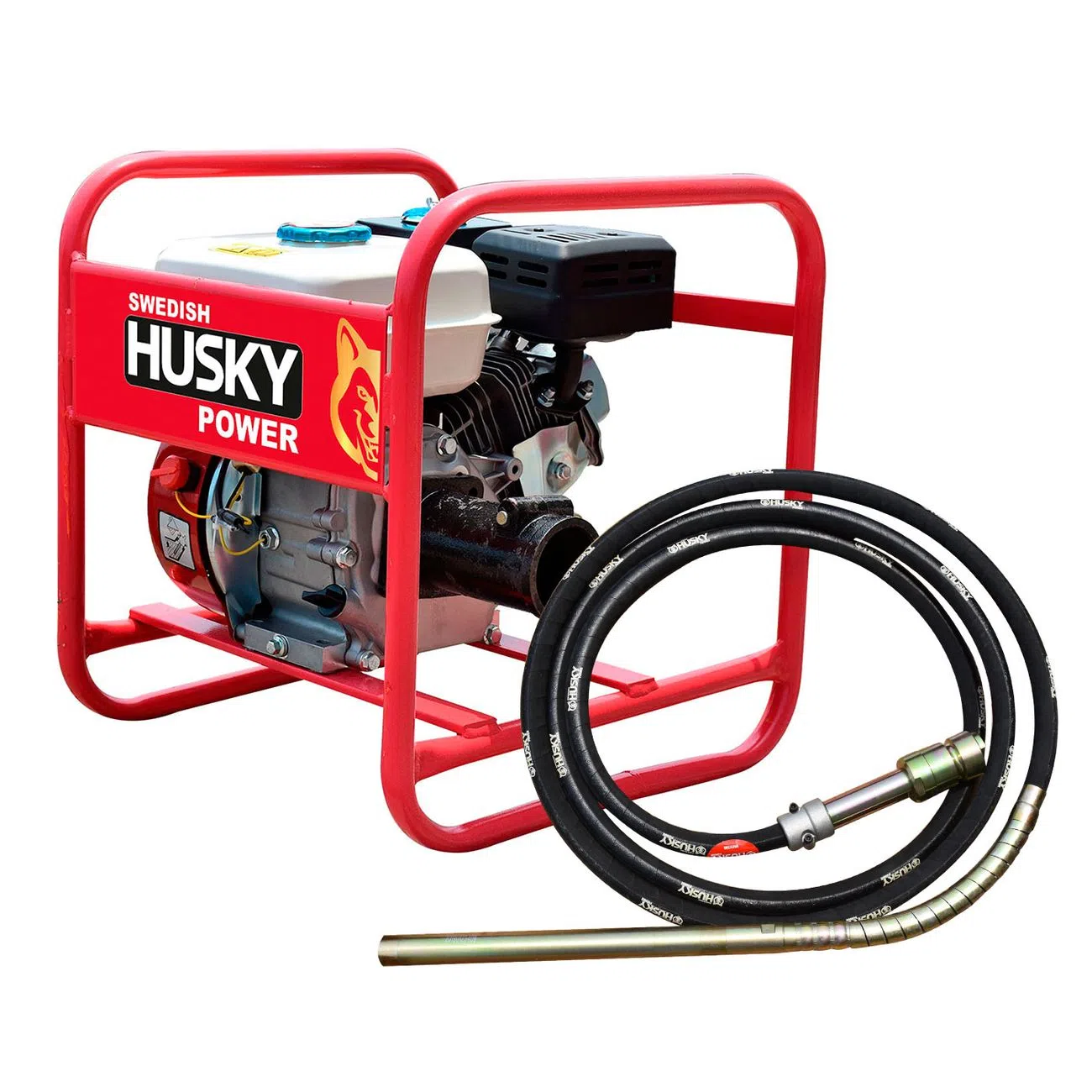 VIBRADOR DE CONCRETO 6.5HP HUSKY HKV386-65