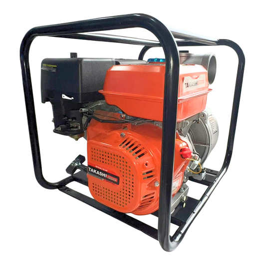 MOTOBOMBA autocebante a gasolina 13HP TAKASHI BT1340