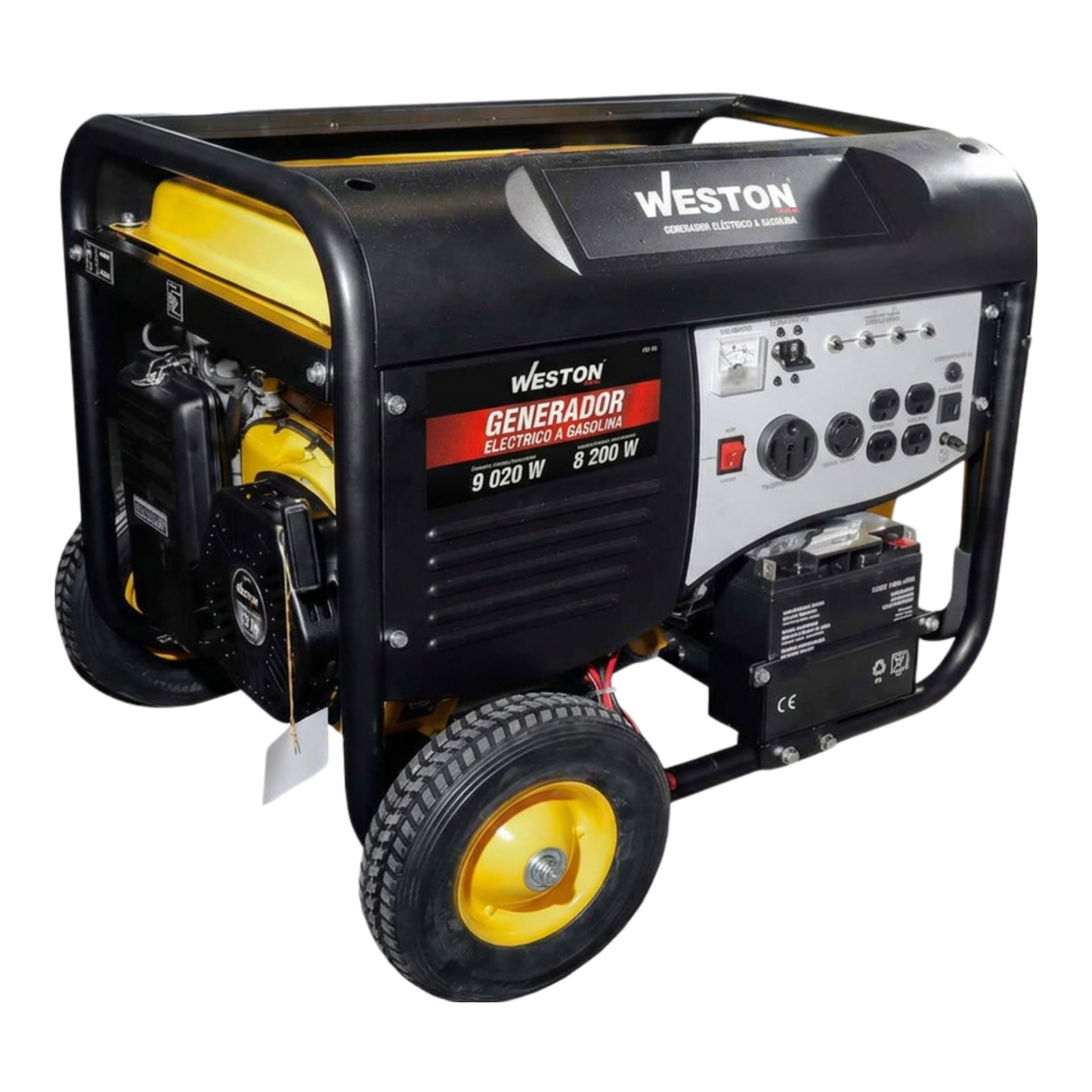 GENERADOR a gasolina 9020W eléctrico WESTON CW-100