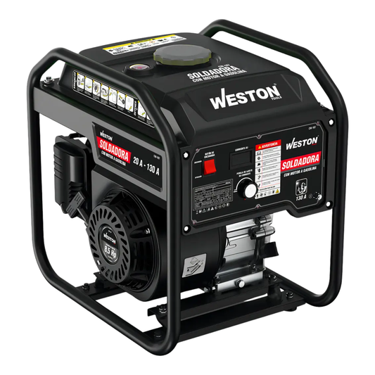 SOLDADORA Con Motor A Gasolina 130A 8.5HP WESTON CW-107
