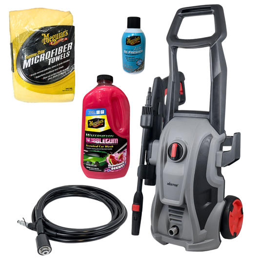 HIDROLAVADORA ELECTRICA 2000PSI ACCESORIOS WESTON CW-128KIT