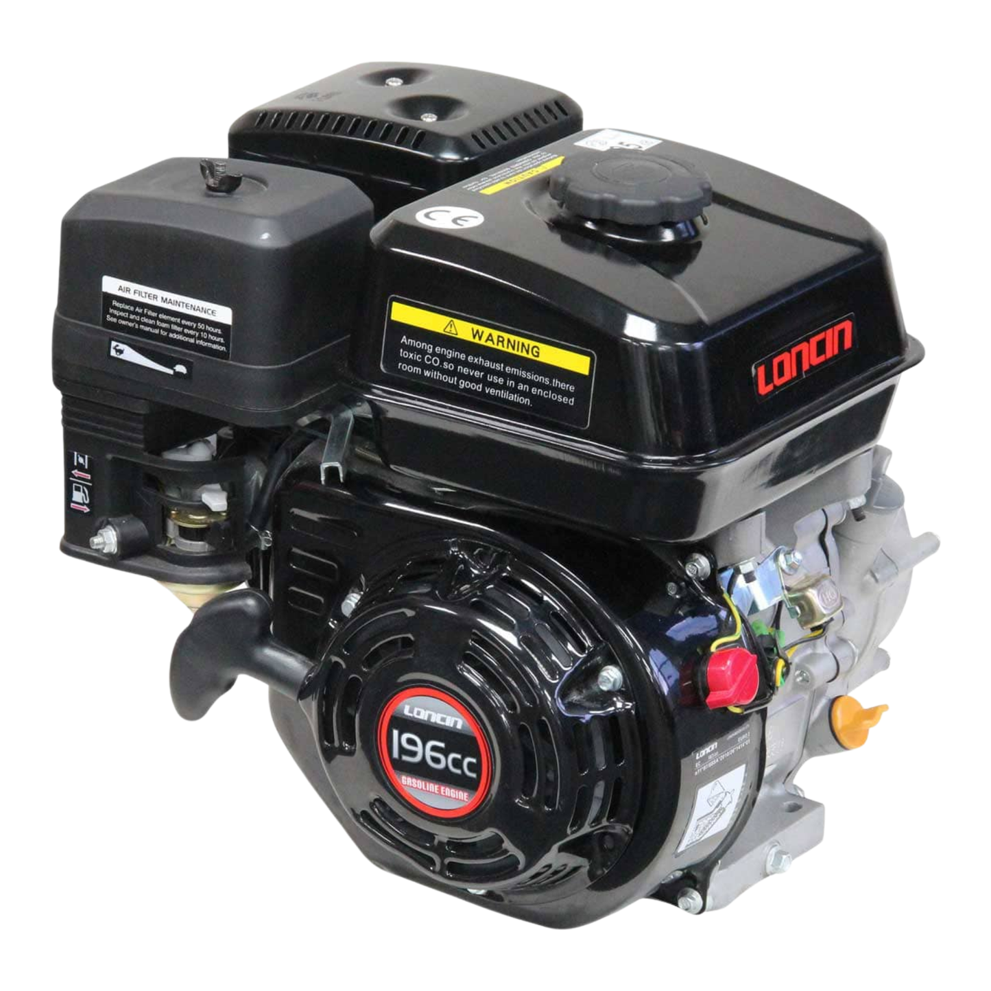 Motor a Gasolina 6.5HP 196cc LONCIN CW-190