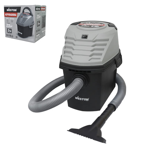 ASPIRADORA MOJADO/SECO 2.5GAL (10 L) 5HP 127V Mod. CW-220