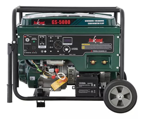 Generador Soldadora 5000w 127v/220v 50-210a Oakland Gs-5000