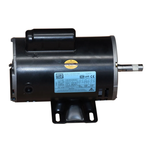 MOTOR WEG MONOFASICO 1 HP 4 POLOS W4E100