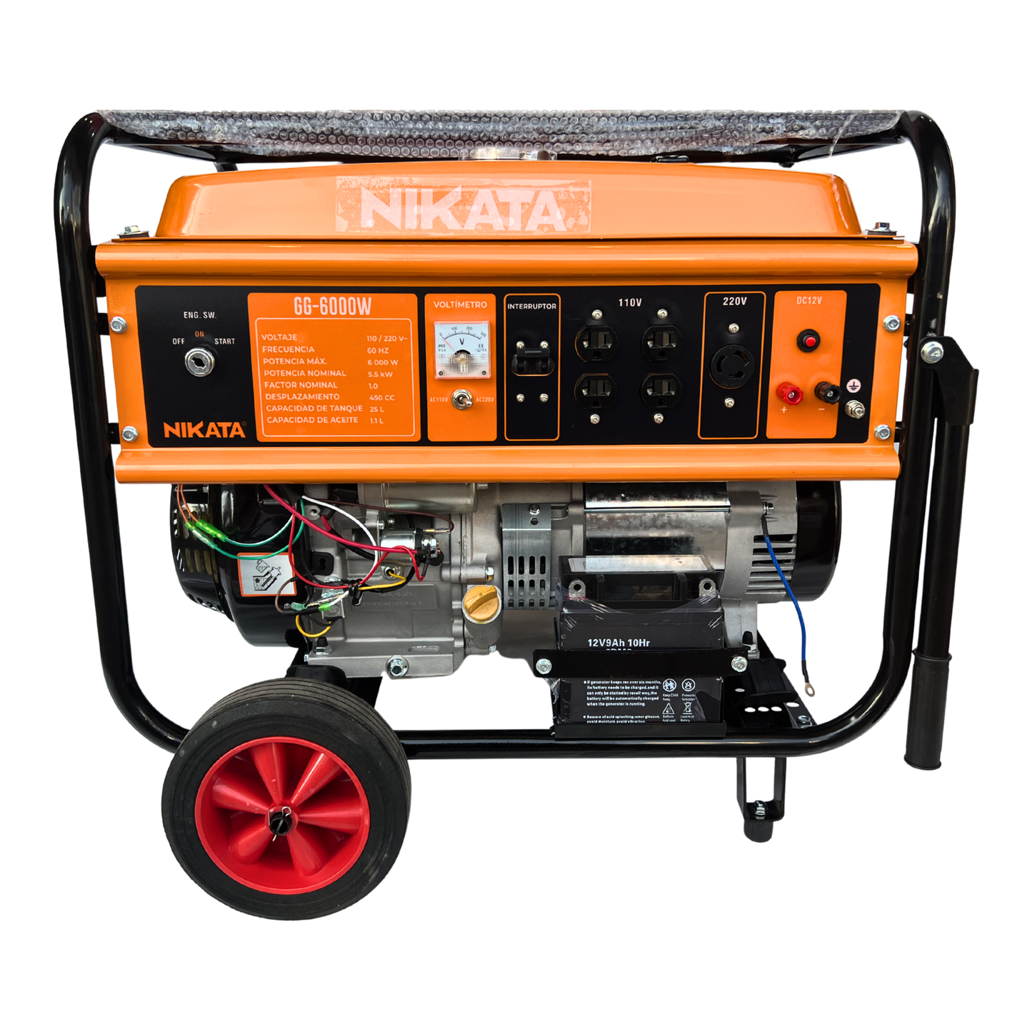 GENERADOR a gasolina 6000w NIKATA GG-6000W