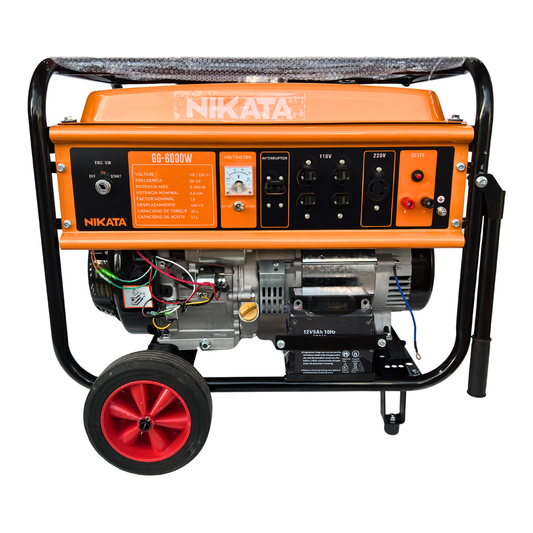GENERADOR a gasolina 6000w NIKATA GG-6000W
