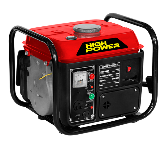 GENERADOR A GASOLINA HIGH POWER 1000W          GG-1000W