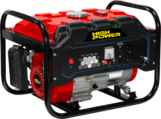 GENERADOR A GASOLINA HIGH POWER 2,000 WATTS    GG-2000W