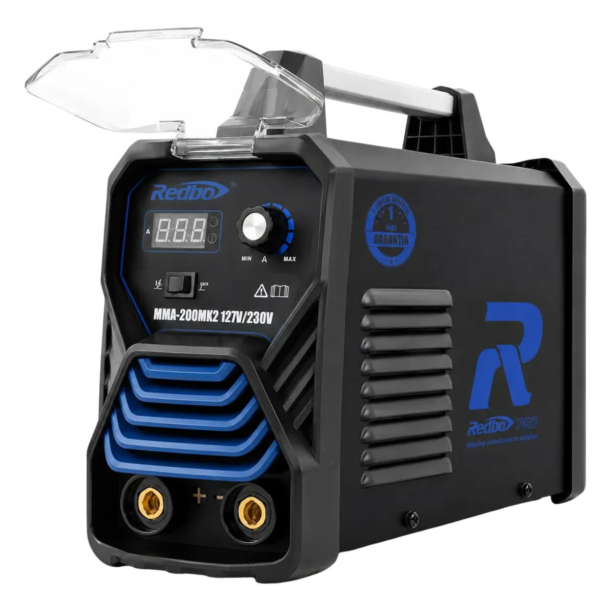 SOLDADORA ELECTRODO 110-220V REDBO MMA-200MK2