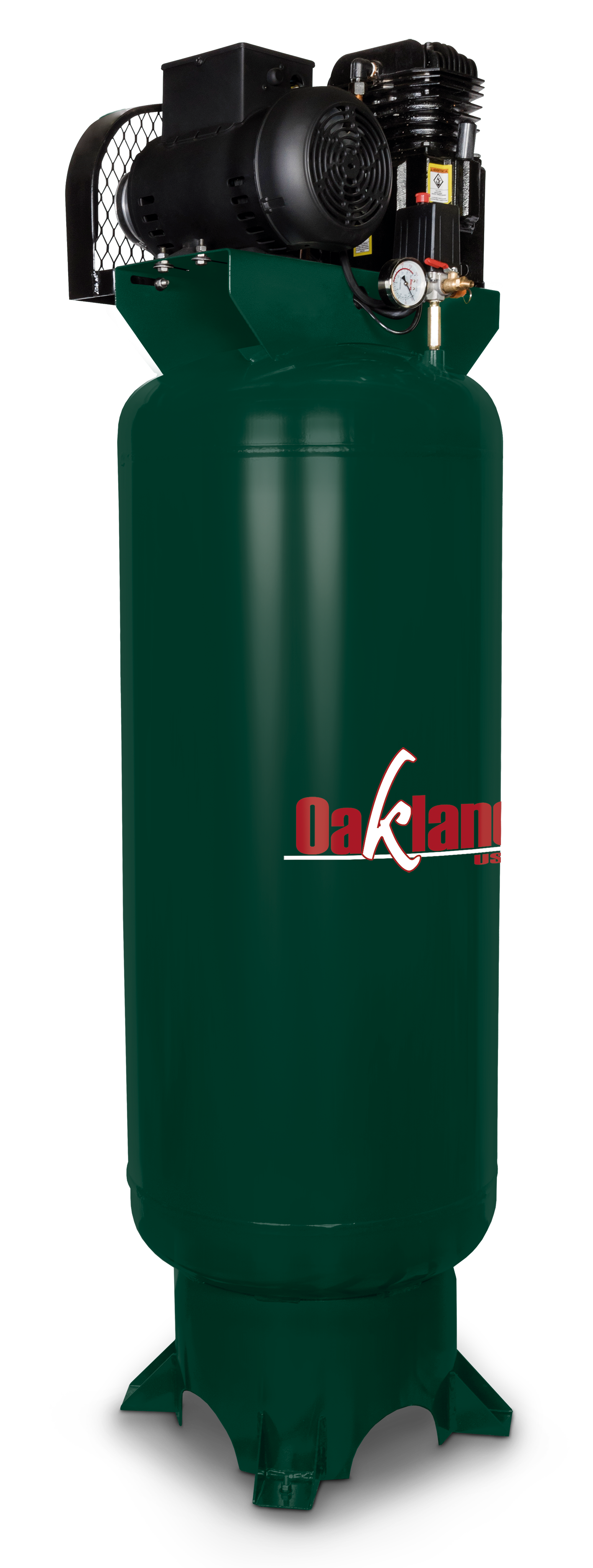 COMPRESOR VERTICAL BIFASICO 5HP 235L OAKLAND COM5235
