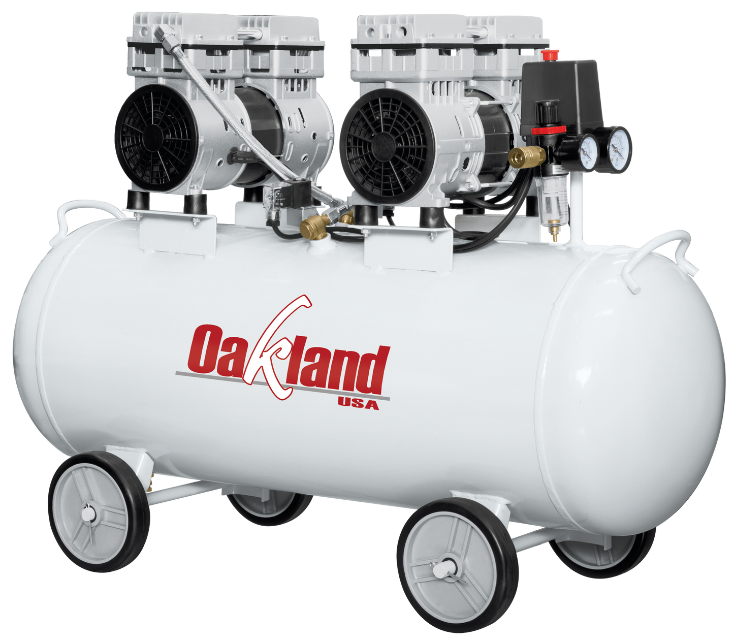 COMPRESOR DE AIRE LIBRE DE ACEITE OAKLAND 2HP 90L      COM-7590