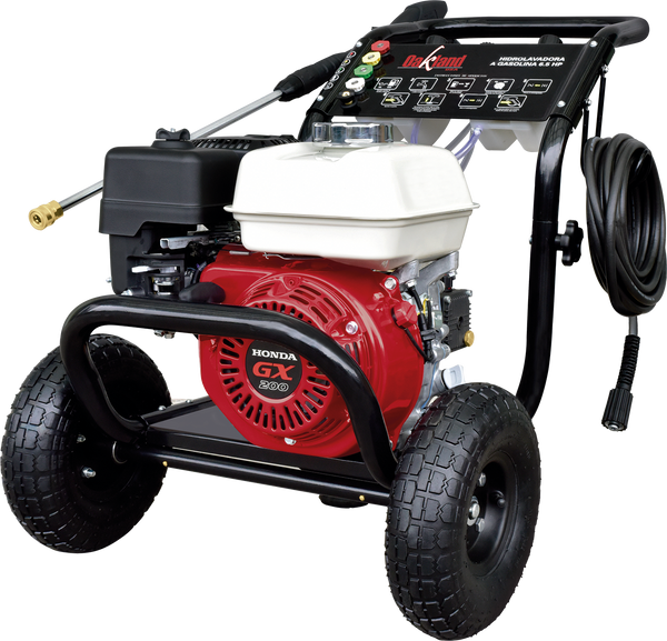 OAKLAND Hidrolavadora a Gasolina 3000 PSI 6.5 HP con Motor Honda GX200 OAKHG-3000HGX