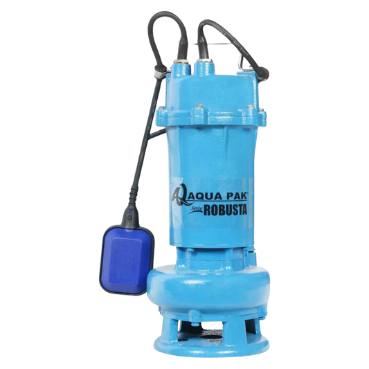 BOMBA SUMERGIBLE PARA EFLUENTES Y LODO ROBUSTA 1HP AQUAPAK ROBUSTA2/10/1127A