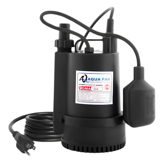 BOMBA SUMERGIBLE ACHIQUE PARA FUENTE AQUAPAK SIGMA54A