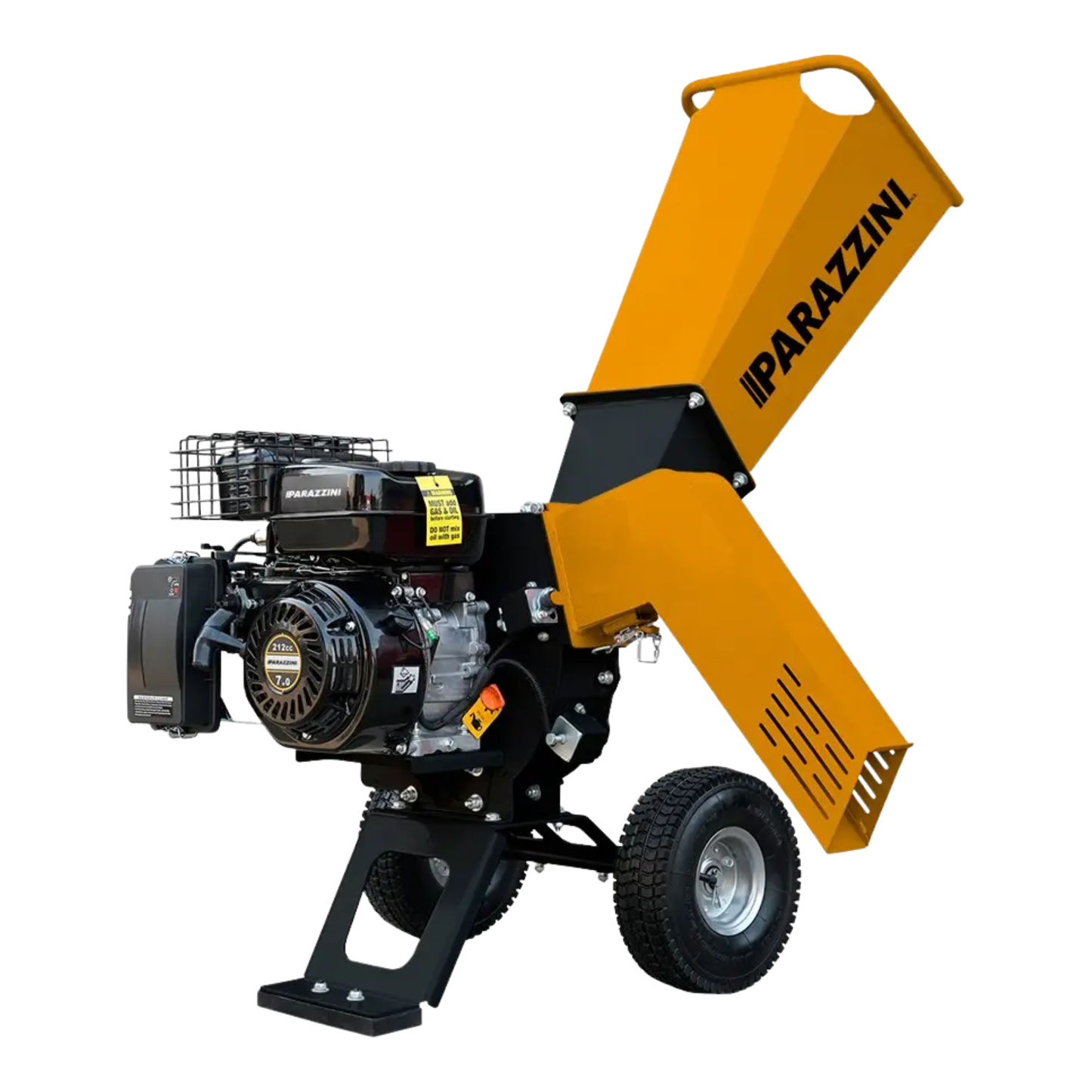 Trituradora 7HP De Ramas Y Hojas Descarga Lateral PARAZZINI TP71