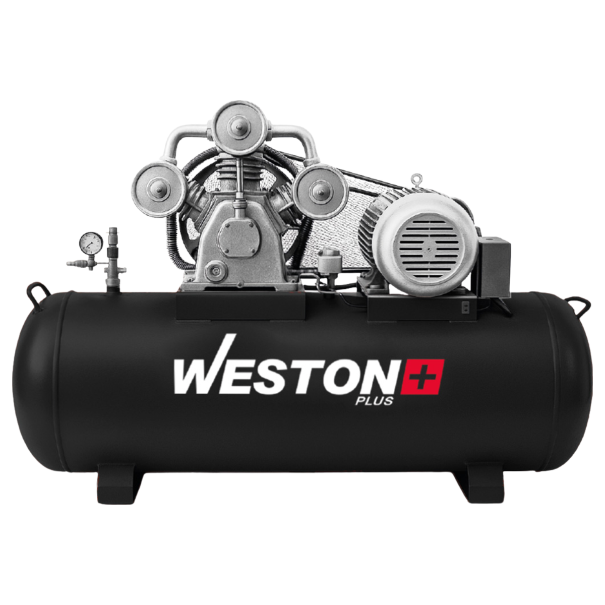 COMPRESOR de aire eléctrico Uso Rudo 300L 220-440V WESTON W-60076