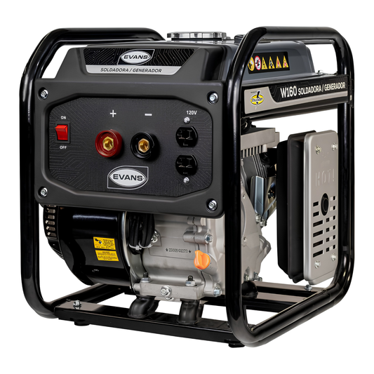 Soldadora Generador Inverter 7HP EVANS W160MG0700TH