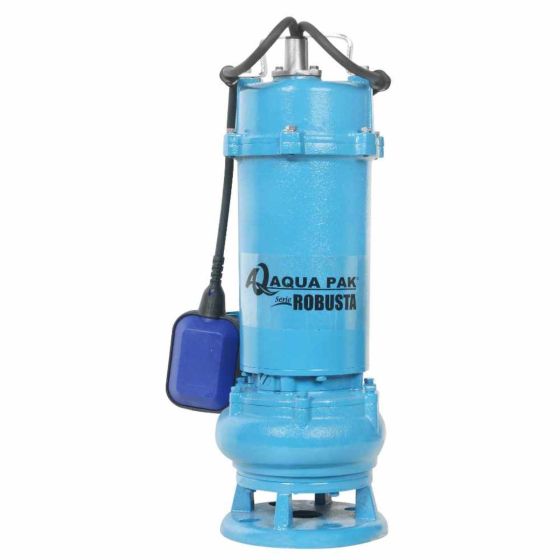 BOMBA SUMERGIBLE PARA EFLUENTES Y LODO ROBUSTA AQUAPAK 2HP ROBUSTA2.520/1230A